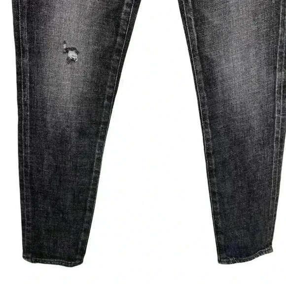 MOUSSY Prichard Black Skinny Ankle Jeans, SIZE 24 - Picture 4 of 10